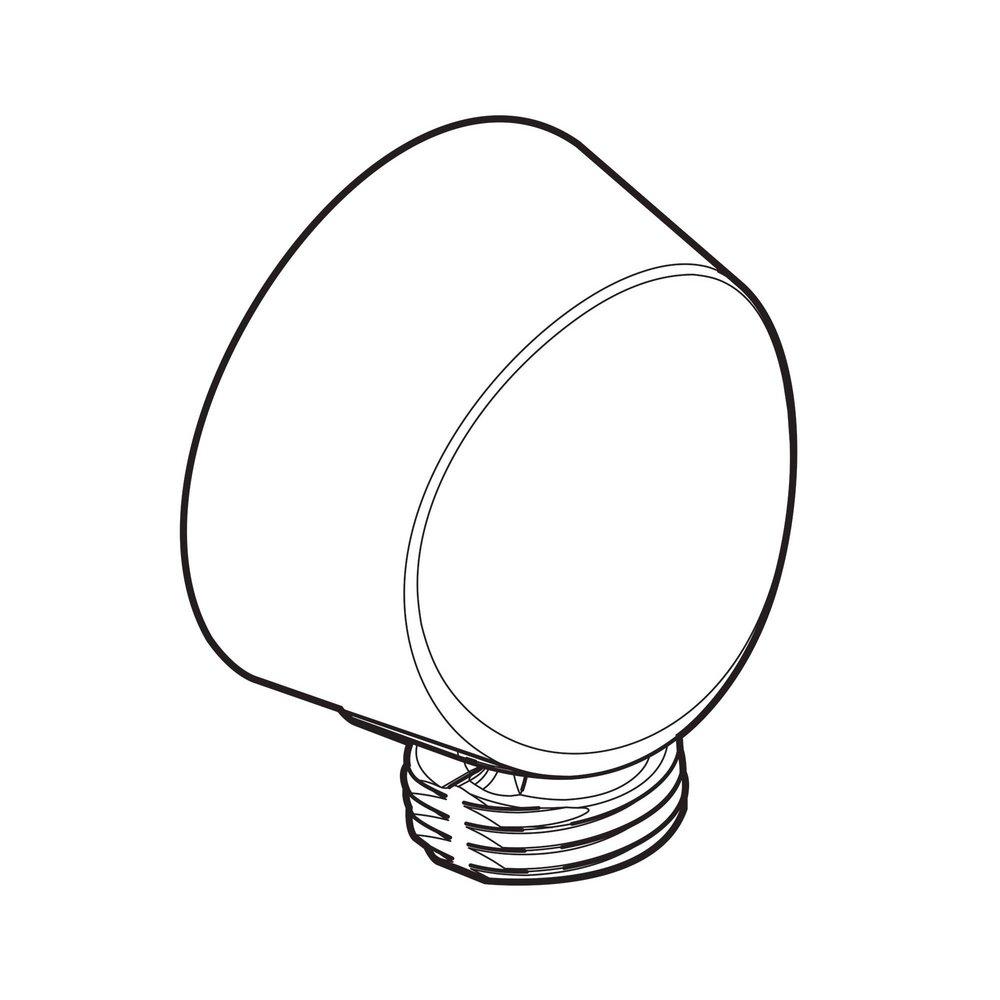 Moen Wrought Iron 1/2 in. Drop Elbow 