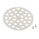 Moen Brushed Nickel 4 in. Brass Drain Cover 