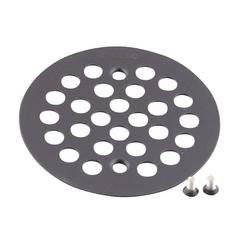 4-1/4 in. Brass Drain Cover in Wrought Iron