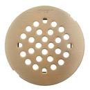 4-1/4 in. Brass Drain Cover in Brushed Nickel