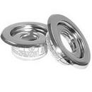 2-7/8 x 1-15/16 x 1/2 in. NPT Painted Carbon Steel Escutcheon in Chrome Plated