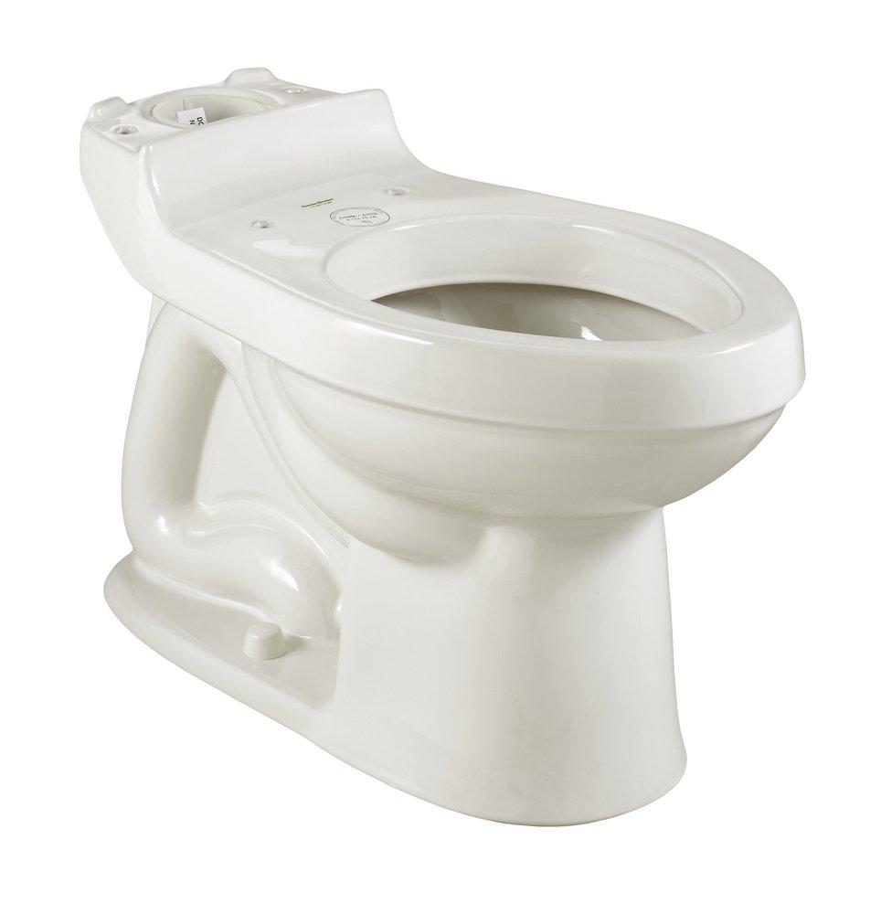 American Standard White Elongated Toilet Bowl 