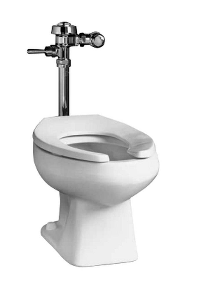 Mansfield Plumbing Products White 1.6 gpf Elongated Toilet with 10 in. Rough-In 
