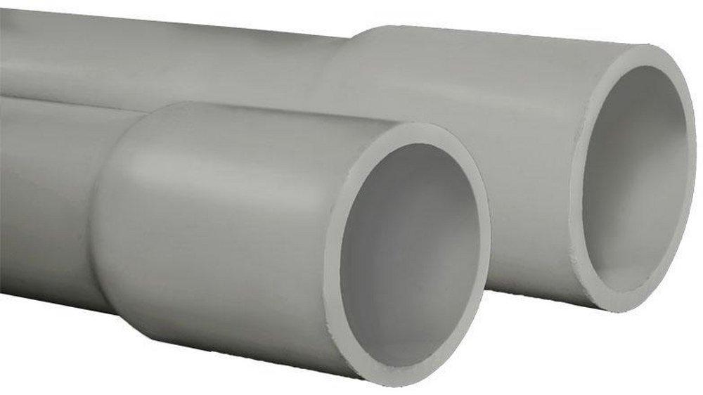 Can-Tex Industries 10 ft. Schedule 40  Bell End PVC Conduit Pipe 