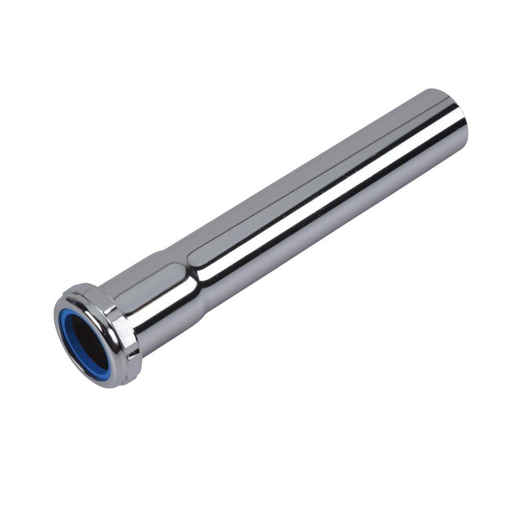 Dearborn Chrome 17 ga Slip-Joint Extension Tube in Chrome 