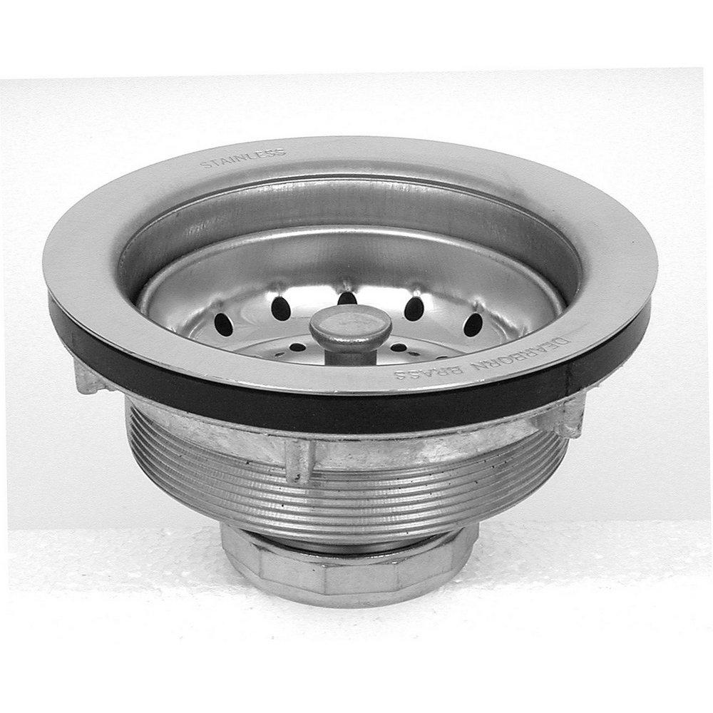 Dearborn Chrome 3-1/2 in. Basket Strainer 