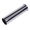 6 in. 17 ga Flanged Strainer Tailpiece in Chrome