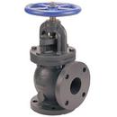 4 in. 125# Flanged Cast Iron Angle Supply Stop Valve