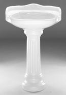Vitreous China Pedestal ONLY For PF1121 Lavatory White