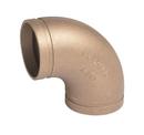 3 in. Grooved Copper 90° Elbow