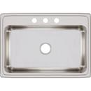 Elkay Lustrous Satin 31 x 22 in. Stainless Steel Single Bowl Drop-in Kitchen Sink in Lustrous Satin 
