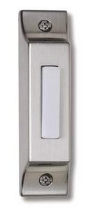 Lighted Push Button Surface Mount Builder in Pewter