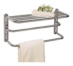 Towel Rack Bar in Polished Chrome