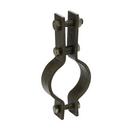 6 in. 2555 lbs. Pipe Clamp Double Bolt in Grey