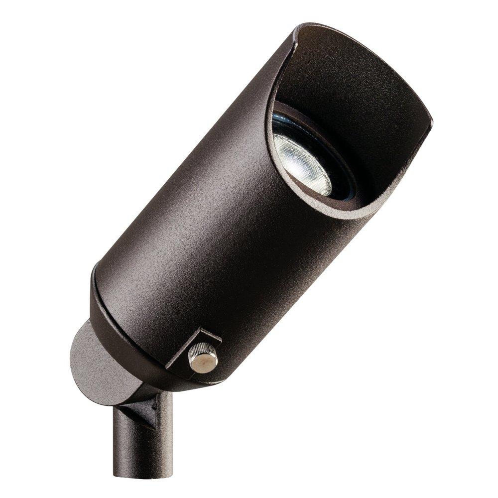 Kichler Lighting Textured Architectural Bronze 50W 12V Bi-Pin Landscape Accent Light 
