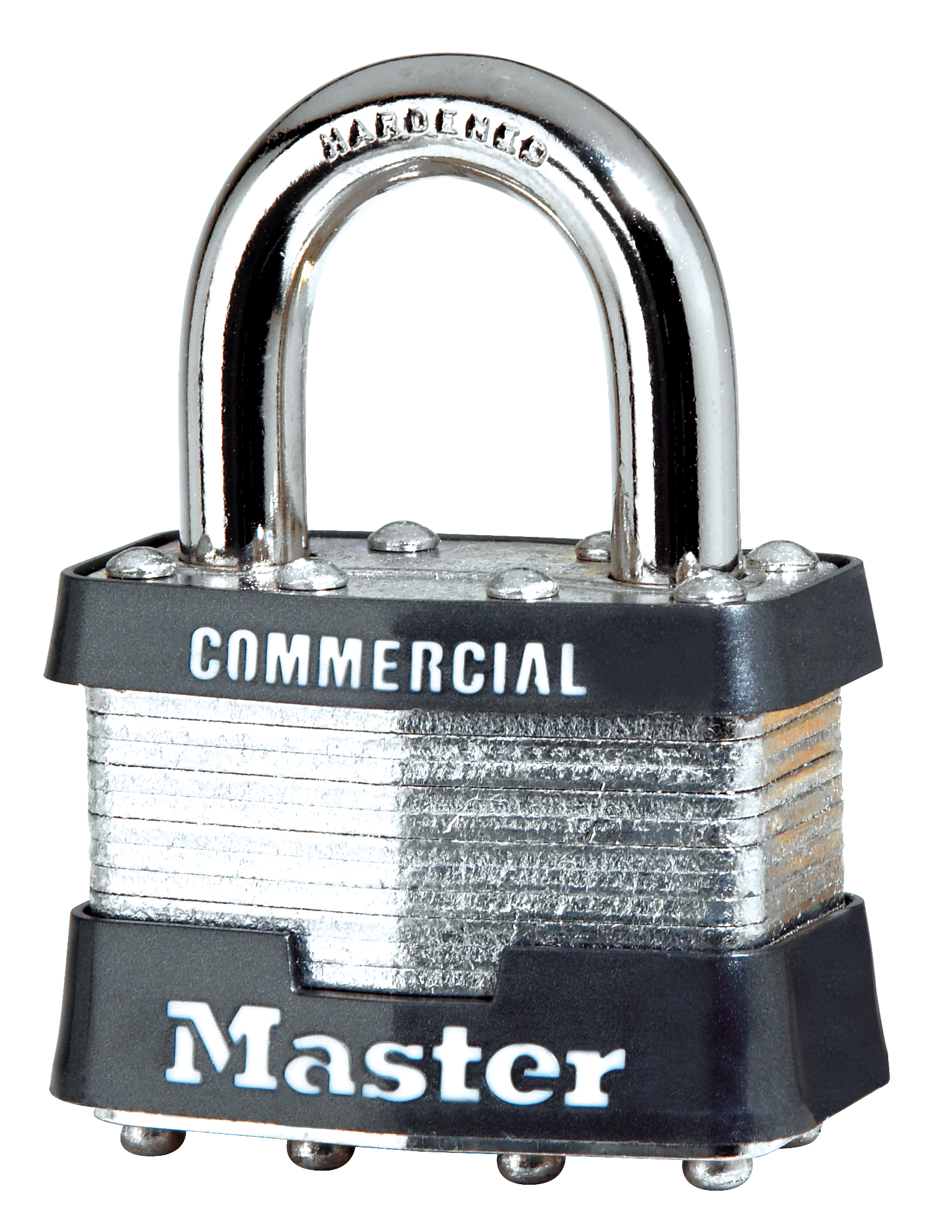 Master Lock Silver 1-9/16 x 3/4 in. Hardened Steel Keyed Padlock in Silver 