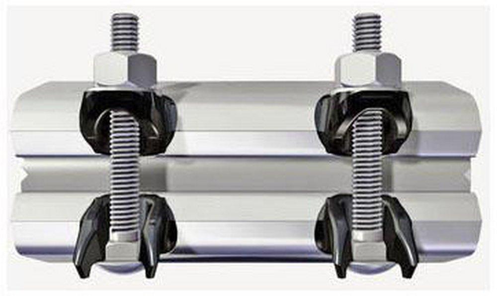 Romac Industries 6 in. Stainless Steel Repair Clamp 