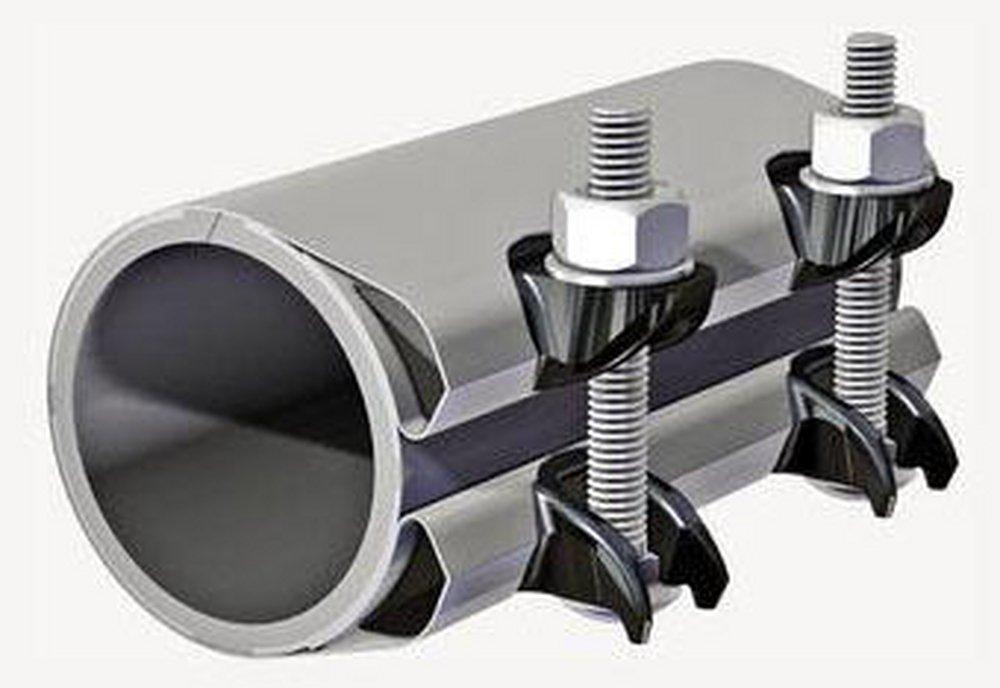 Romac Industries 6 in. Stainless Steel Repair Clamp 