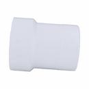 White PVC DWV x Cast Iron Hub Adapter 