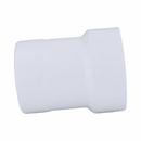 White PVC DWV x Cast Iron Hub Adapter 