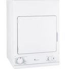 GE® White on White 23-7/8 in. 3.6 cu. ft. Electric Dryer 