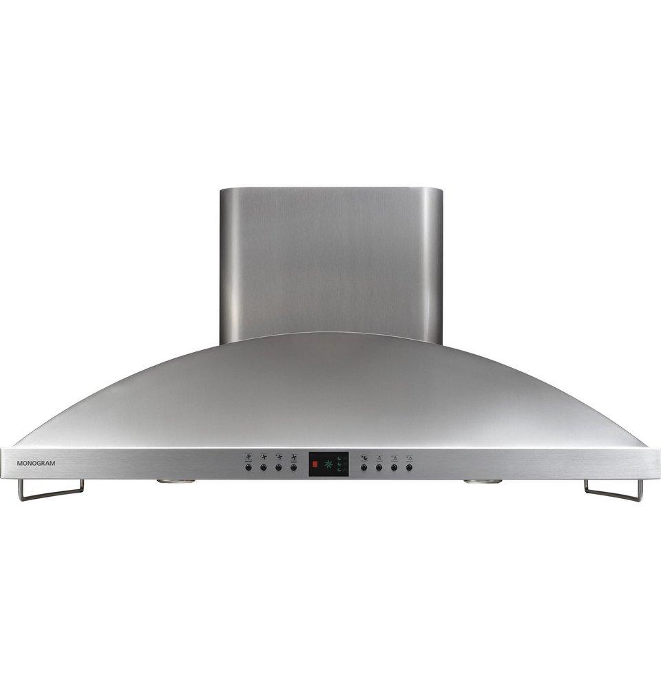 GE&reg; Stainless Steel 42 hp Island Hood 