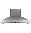 GE&reg; Stainless Steel 42 hp Island Hood 