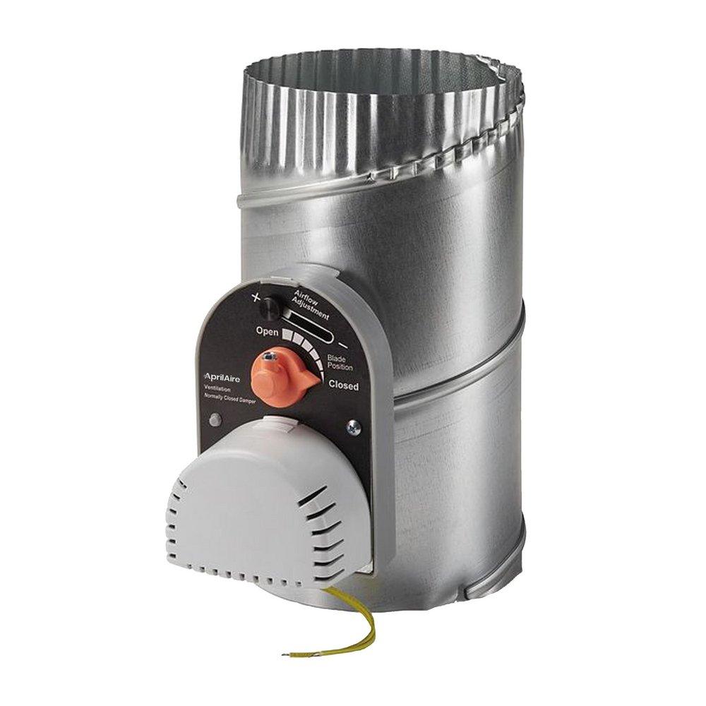 AprilAire Silver Vent Dampers Galvanized Steel 