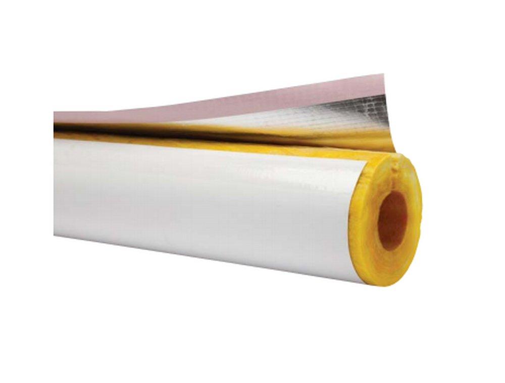 Owens Corning Fiberglass 1 in. Fiberglass Pipe Insulation 
