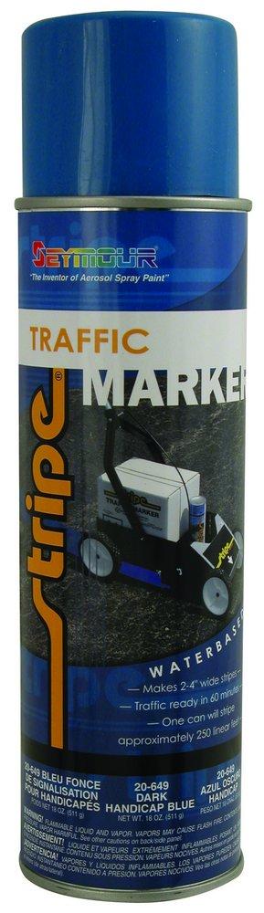 Seymour of Sycamore Dark Blue 20 oz. Paint Spray 