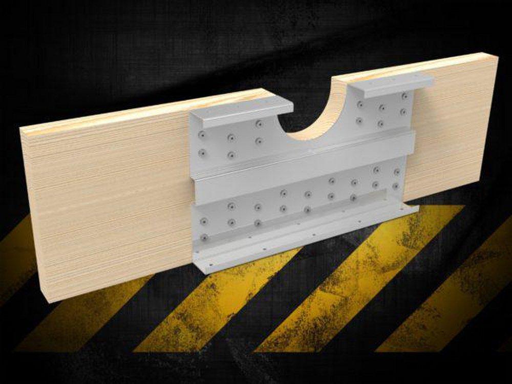 Metwood 1-1/2 in. Notch Reinforcer 