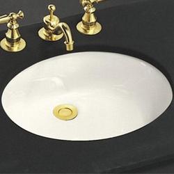 19-1/4 in. Undermount Oval Vitreous China Bathroom Sink in Biscuit
