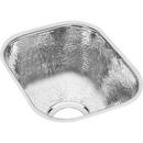 Elkay Hammered Mirror 12 x 14 in. Undermount Stainless Steel Bar Sink 