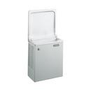 Elkay Stainless Steel Wall Mount Semi-Recessed Water Cooler 