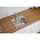Elkay Lustrous Satin 17 x 16 in. Stainless Steel Single Bowl Drop-in Kitchen Sink in Lustrous Satin 