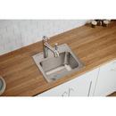 Elkay Lustrous Satin 17 x 16 in. Stainless Steel Single Bowl Drop-in Kitchen Sink in Lustrous Satin 