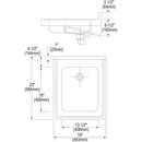 Elkay Buffed Satin Lavatory Sink Faucet 