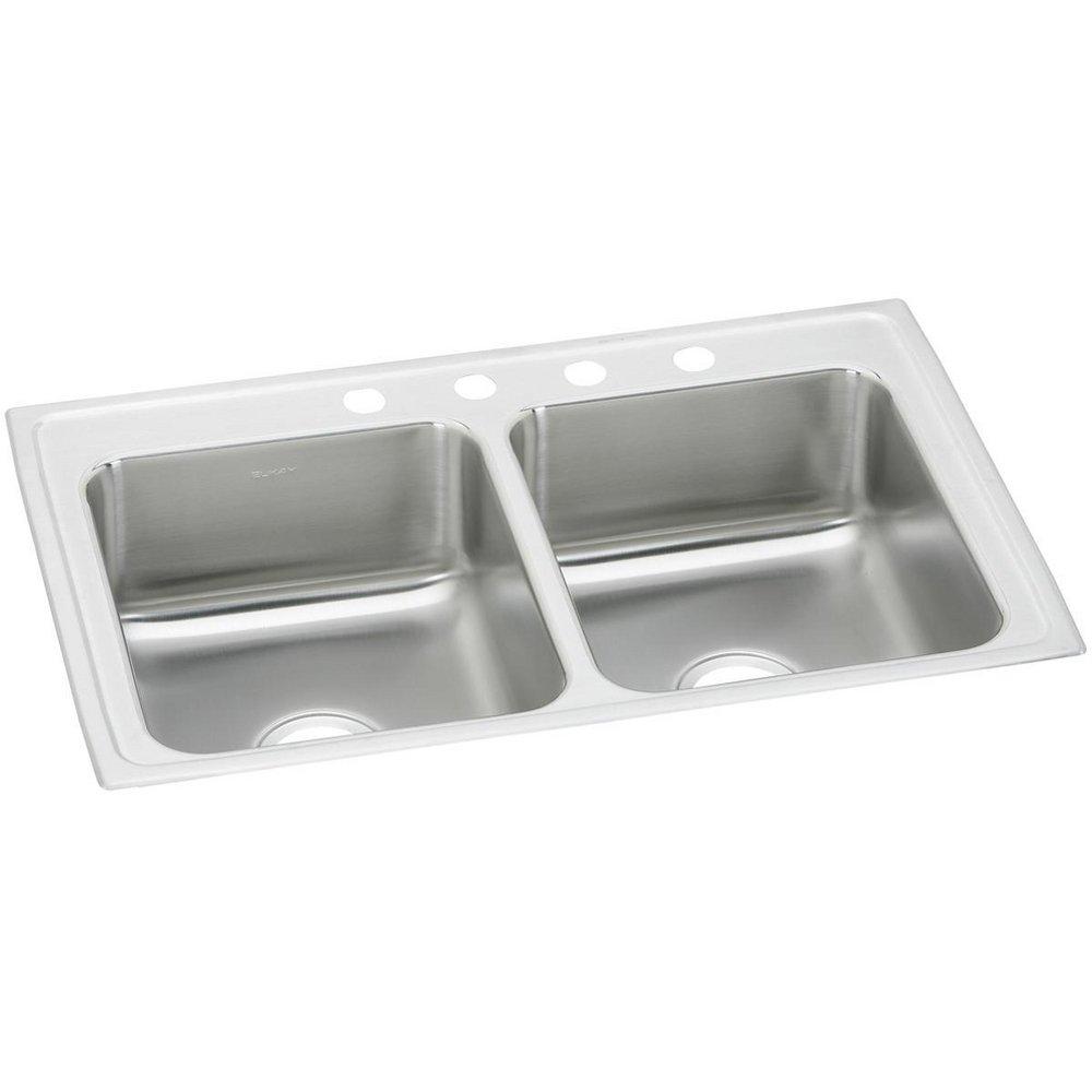 Elkay Brushed Satin 43X22 2H 2B SS TM KITC SINK *GOUPAC 