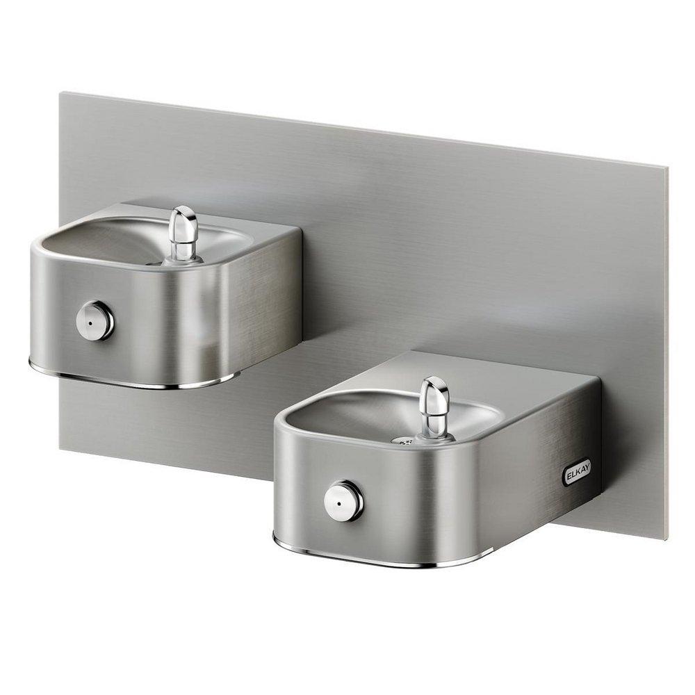 Elkay Stainless Steel LF DUAL RFT FTN REVERSED W/VR 