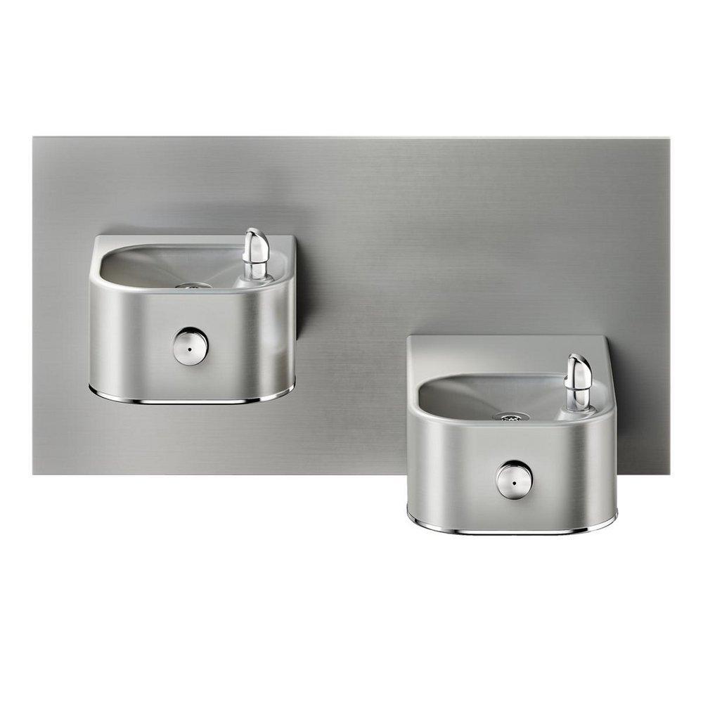 Elkay Stainless Steel LF DUAL RFT FTN REVERSED W/VR 