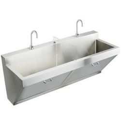 Stainless Steel Scrub Sink Package in Buffed Satin