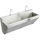 Elkay Buffed Satin Stainless Steel Scrub Sink Package 