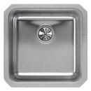Elkay Lustrous Satin 18-1/2 x 18-1/2 in. Undermount Stainless Steel Bar Sink 
