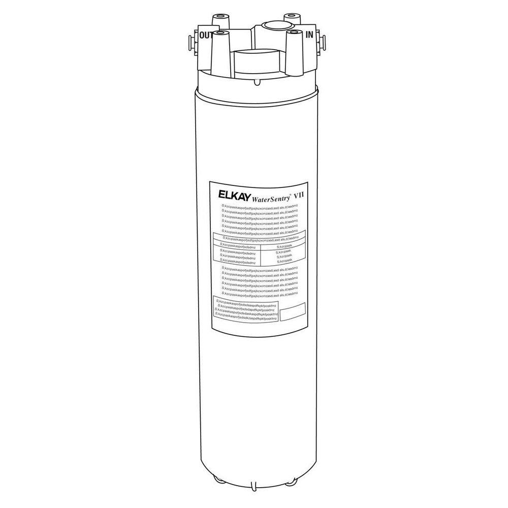 Elkay Polished Chrome Water Cooler Filter 
