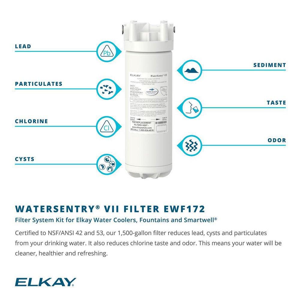 Elkay Polished Chrome Water Cooler Filter 