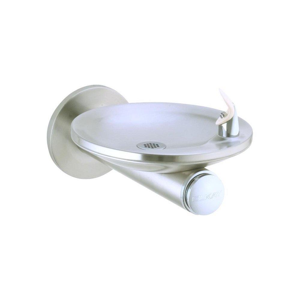 Elkay Stainless Steel 18 ga. ADA Wall- Mount Single Fountain 