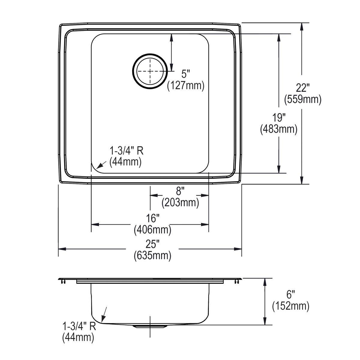 Elkay Stainless Steel Bi-Level Drinking Fountain 