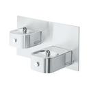 Dual Vandal-Resistant Bubbler Drinking Fountain in Stainless Steel