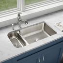 Elkay Lustrous Satin 32-1/4 x 18-1/4 in. No Hole Stainless Steel Double Bowl Undermount Kitchen Sink 
