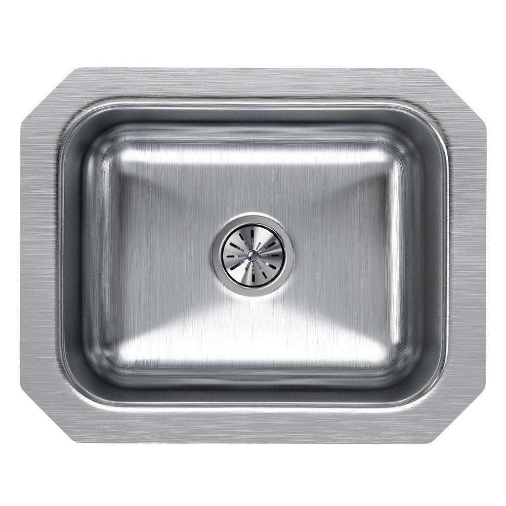 Elkay Lustrous Satin 14-1/2 x 11-3/4 in. Undermount Stainless Steel Bar Sink 